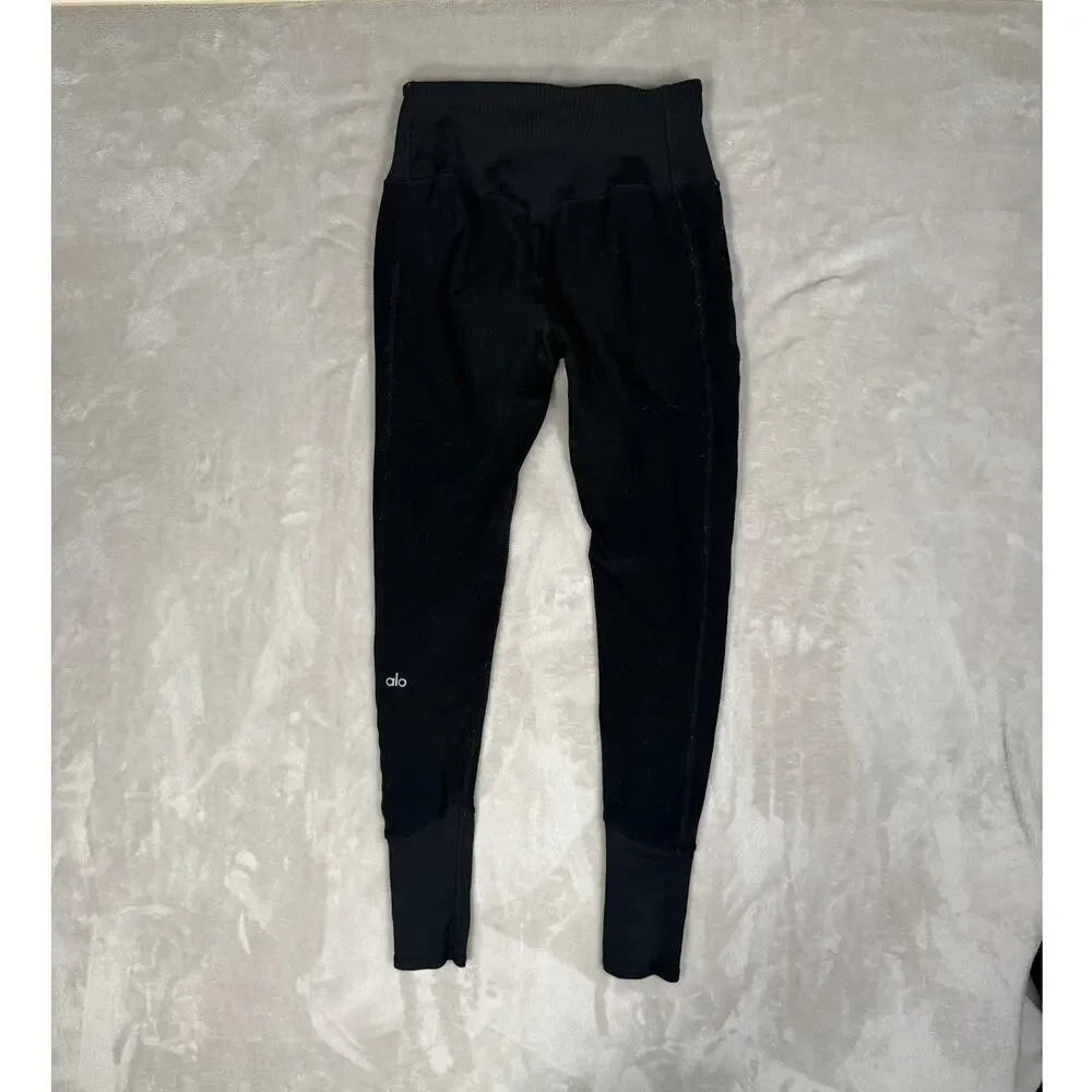 Alo Yoga Alosoft Lounge Leggings High Rise Black XS